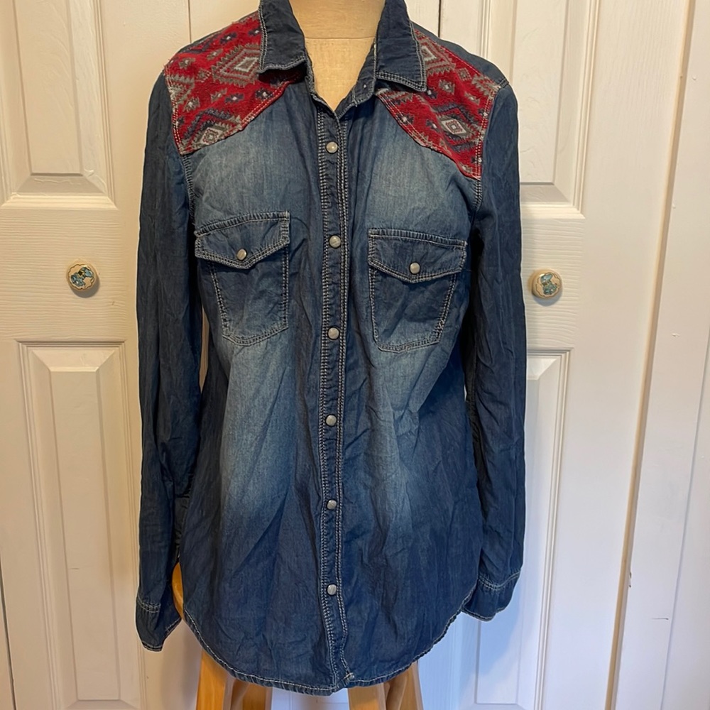 Pimkie Denim Shirt Large